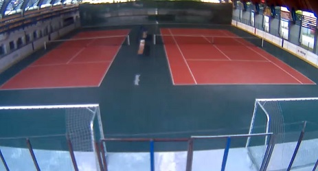 Kort tenisowy - Lodowisko